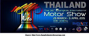 The 36th Bangkok International Motor Show